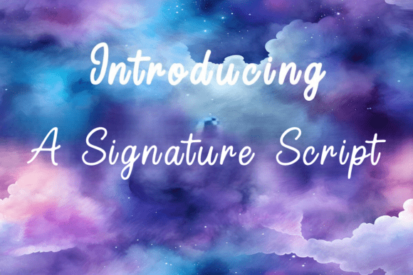 Download A Signature Script - Premium Resources