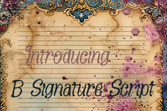 Download B Signature Script - Premium Resources